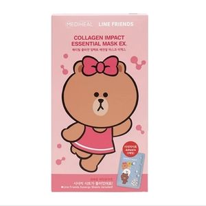 New Mediheal x Line Friends Collagen Mask Pack